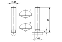 Shear connector studs