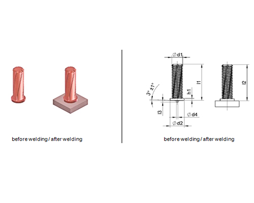 drawn arc studs manufacturer in Chennai, india